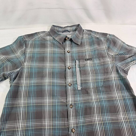 Columbia Omni-Wick Advanced Evaporation Men’s Short Sleeve Vented Outdoor Shirt - Picture 15 of 16